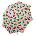 New Year s Multicolored Socks Hook Handle Umbrellas (Medium) View2