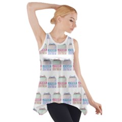 Gift Boxes Side Drop Tank Tunic by SychEva