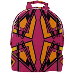 Abstract Geometric Design    Mini Full Print Backpack by Eskimos