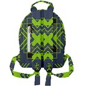 Abstract geometric design    Mini Full Print Backpack View2