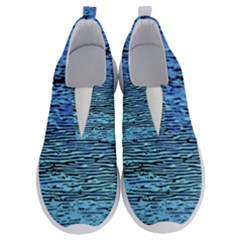 Blue Waves Flow Series 2 No Lace Lightweight Shoes by DimitriosArt
