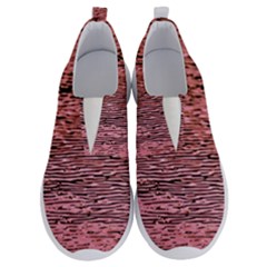 Pink  Waves Flow Series 2 No Lace Lightweight Shoes by DimitriosArt