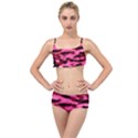 Pink  Waves Flow Series 9 Layered Top Bikini Set View1