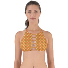 Leafs Perfectly Cut Out Bikini Top by Sparkle