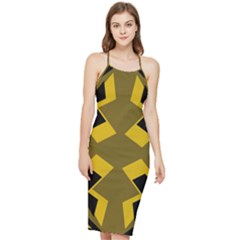 Abstract Pattern Geometric Backgrounds   Bodycon Cross Back Summer Dress by Eskimos
