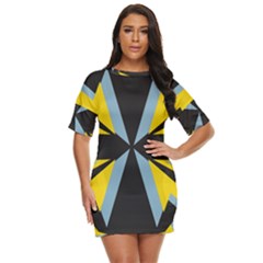 Abstract Pattern Geometric Backgrounds   Just Threw It On Dress by Eskimos