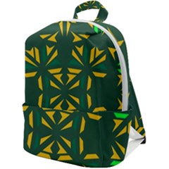 Abstract Pattern Geometric Backgrounds   Zip Up Backpack by Eskimos