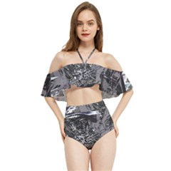Hg Breeze Halter Flowy Bikini Set  by MRNStudios