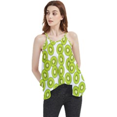 Kiwi Pattern Flowy Camisole Tank Top by Valentinaart