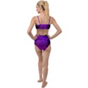 Magenta waves flow series 2 Tied Up Two Piece Swimsuit View2