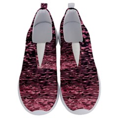 Pink  Waves Flow Series 11 No Lace Lightweight Shoes by DimitriosArt