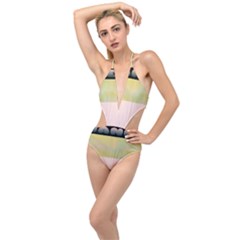 Janet 1 Plunging Cut Out Swimsuit by Janetaudreywilson