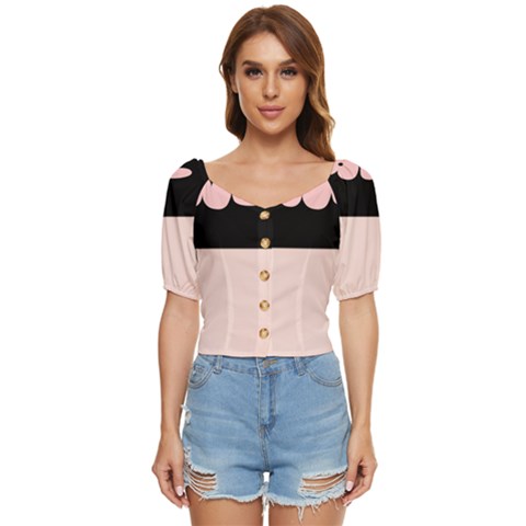 Janet1 Button Up Blouse by Janetaudreywilson