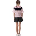 Janet1 Kids  V-Neck Horn Sleeve Blouse View2