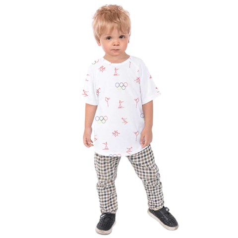 Types Of Sports Kids  Raglan Tee by UniqueThings