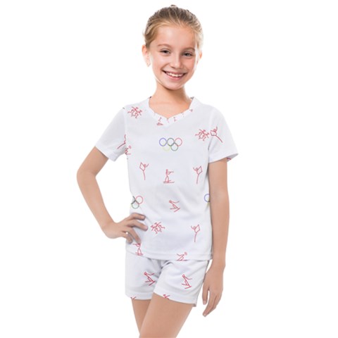 Types Of Sports Kids  Mesh Tee And Shorts Set by UniqueThings