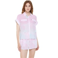 Watercolor Clouds Chiffon Lounge Set by Littlebird
