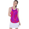 Abstract pattern geometric backgrounds   Racer Back Mesh Tank Top View1
