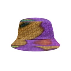 Puzzle Landscape In Beautiful Jigsaw Colors Inside Out Bucket Hat (kids) by pepitasart
