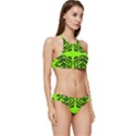 Abstract pattern geometric backgrounds   Banded Triangle Bikini Set View3