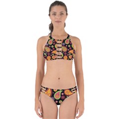 Paisley Pattern Design Perfectly Cut Out Bikini Set by befabulous