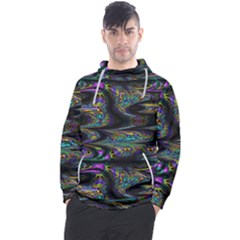 Abstract Art - Adjustable Angle Jagged 2 Men s Pullover Hoodie by EDDArt