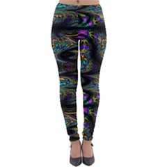 Abstract Art - Adjustable Angle Jagged 2 Lightweight Velour Leggings by EDDArt