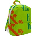 Abstract pattern geometric backgrounds   Zip Up Backpack View2
