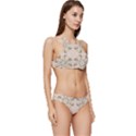 Abstract pattern geometric backgrounds   Banded Triangle Bikini Set View3