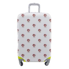 Weird Fantasy Bird Drawing Motif Pattern Luggage Cover (small) by dflcprintsclothing