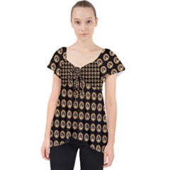 Olimedblk Lace Front Dolly Top by violetheavensky