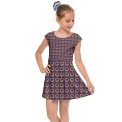 Olimedpurp Kids  Cap Sleeve Dress by violetheavensky