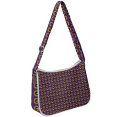 Olimedpurp Zip Up Shoulder Bag by violetheavensky