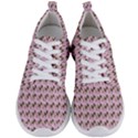 Fern Pattern 2 Pink Men s Lightweight Sports Shoes View1