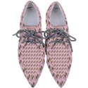 Fern Pattern 2 Pink Pointed Oxford Shoes View1