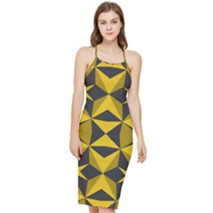 Abstract Pattern Geometric Backgrounds   Bodycon Cross Back Summer Dress by Eskimos