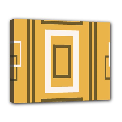 Abstract Pattern Geometric Backgrounds   Deluxe Canvas 20  X 16  (stretched) by Eskimos
