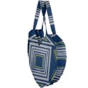 Abstract pattern geometric backgrounds   Giant Heart Shaped Tote View3