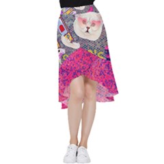 62341d1e09296173fa754e4d 62341d1e09296173fa754e4d-1 Frill Hi Low Chiffon Skirt by jellybeansanddinosaurs