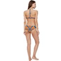 Abstract pattern geometric backgrounds   Banded Triangle Bikini Set View4