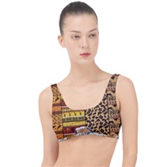 Abbey Abstract Safari Safari Safari Pop Tropical Girls 2 With Texture The Little Details Bikini Top by MickiRedd