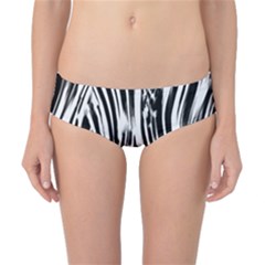Zebra Leopard Black 7000 Classic Bikini Bottoms by MickiRedd
