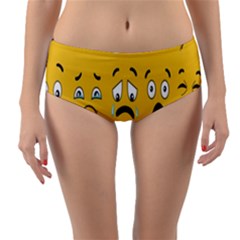 Emojis Reversible Mid-waist Bikini Bottoms by Sparkle