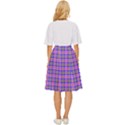 Tartan Purple Classic Short Skirt View4