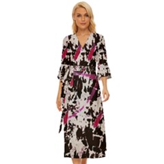 Chaos At The Wall Midsummer Wrap Dress by DimitriosArt