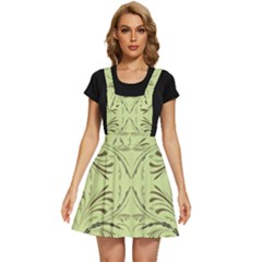 Floral Folk Damask Pattern Fantasy Flowers  Apron Dress by Eskimos