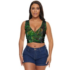 Stp 0111 Cross And Cross Women s Sleeveless Wrap Top by WetdryvacsLair