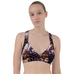 Funky Disco Ball Sweetheart Sports Bra by essentialimage365