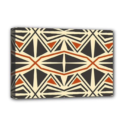 Abstract Geometric Design    Deluxe Canvas 18  X 12  (stretched) by Eskimos