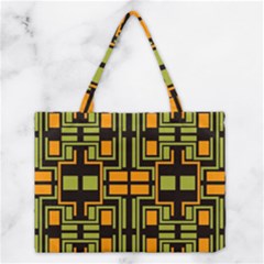 Abstract Geometric Design    Medium Tote Bag by Eskimos